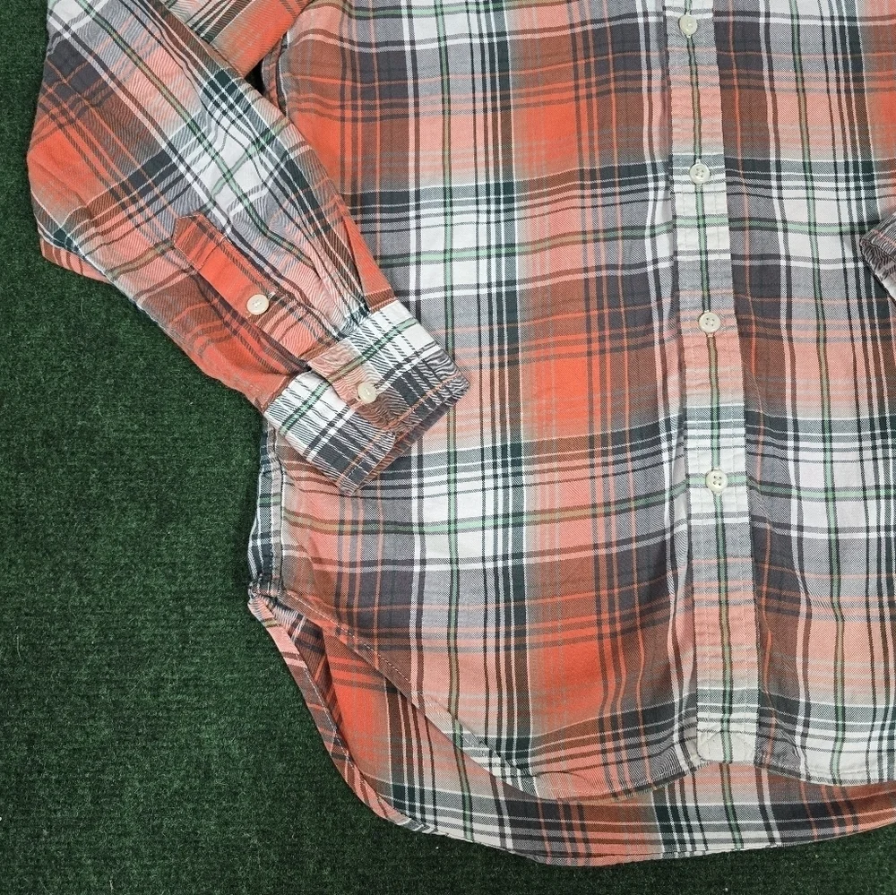 Ralph Lauren | Youth Boys Classic Fit 100% Cotton Plaid Button Down Shirt